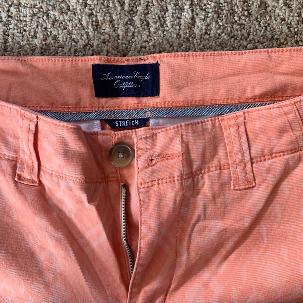 American Eagle Skinny Chino Peach Pants - Picture 4 of 7